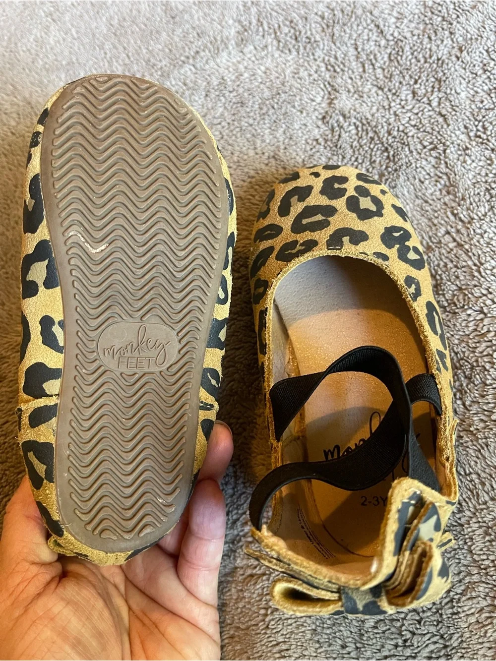 Monkey Feet stylish leopard